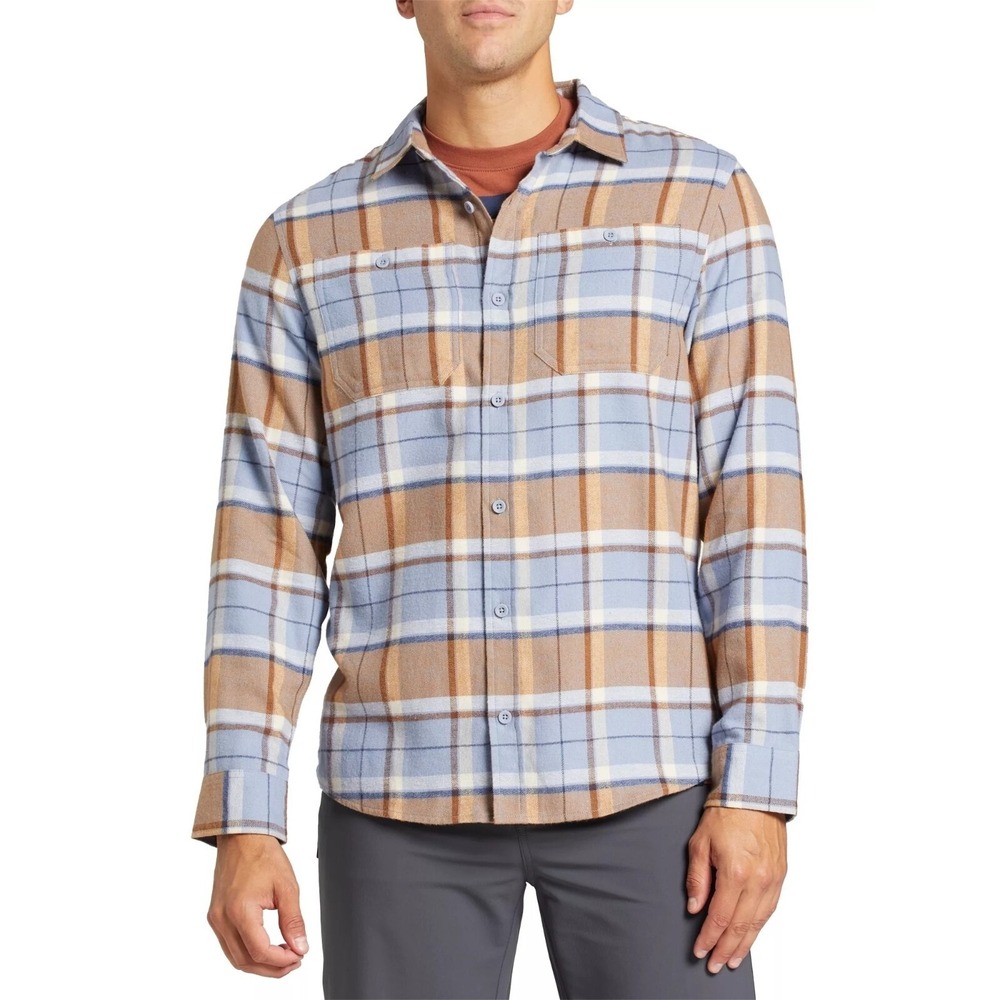 Alpine Design‎ Men's Brushed Flannel Long Sleeve Shirt Mount Evans Outdoors XL
